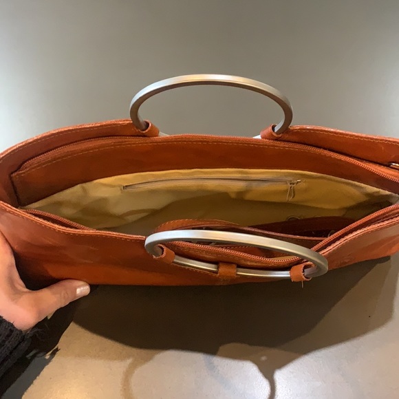 L’Artigiano Leather Bag, Made in Italy, Leather Purse - Picture 3 of 8